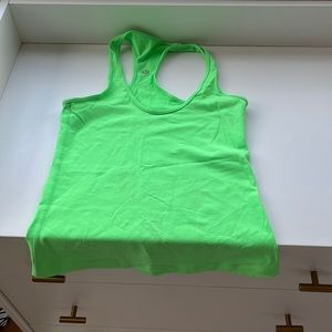 Lululemon racer back crop top